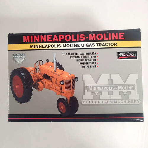 Minneapolis Moline "U" Gas Tractor SpecCast Classic Series 1/16 SCT219 New - Picture 10 of 14