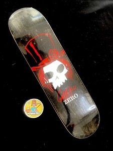 RARE Garrett Hill Pro Model Zero Skateboard Deck Shallow Grave In Shrink