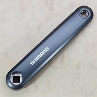 Shimano FC-E6000 E-Bike Kurbel Links 4-Kant KurbelläNge 170 Mm Dunkelgrau Alu
