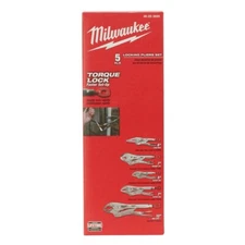 Milwaukee 5pc Locking Pliers Set Torque Lock 48-22-3695 NEW