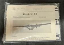 Huma-Modell, DFS-230 Version A, 1/72 Scale Kit, Sealed