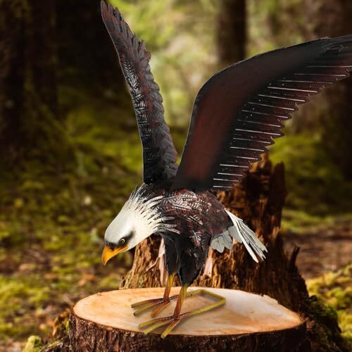 Garden Sculpture & Statue, Bald Eagle Large Outdoor Statues Metal Yard Art, eBay