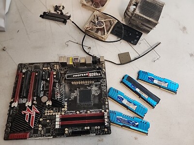 ASRock Fatal1ty 990FX PROFESSIONAL AM3+ AMD Desktop Motherboard  16GB Ram FX CPU