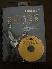 First Act Learn Play Guitar Acoustic Electric With CD