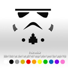 5 Old Star Wars Storm Trooper Star Wars Window Car Diecut Vinyl Decal Sticker
