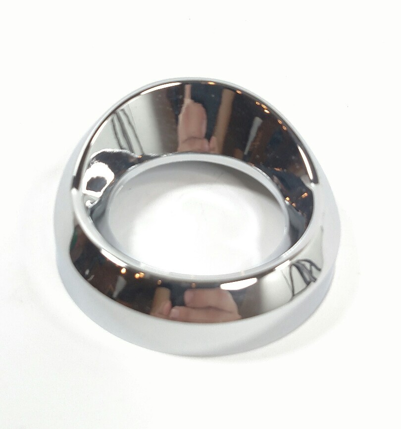 (1) Gauge Cover Bezel 2-1/4" w/ Visor for Peterbilt KW Freightliner 1987-2003