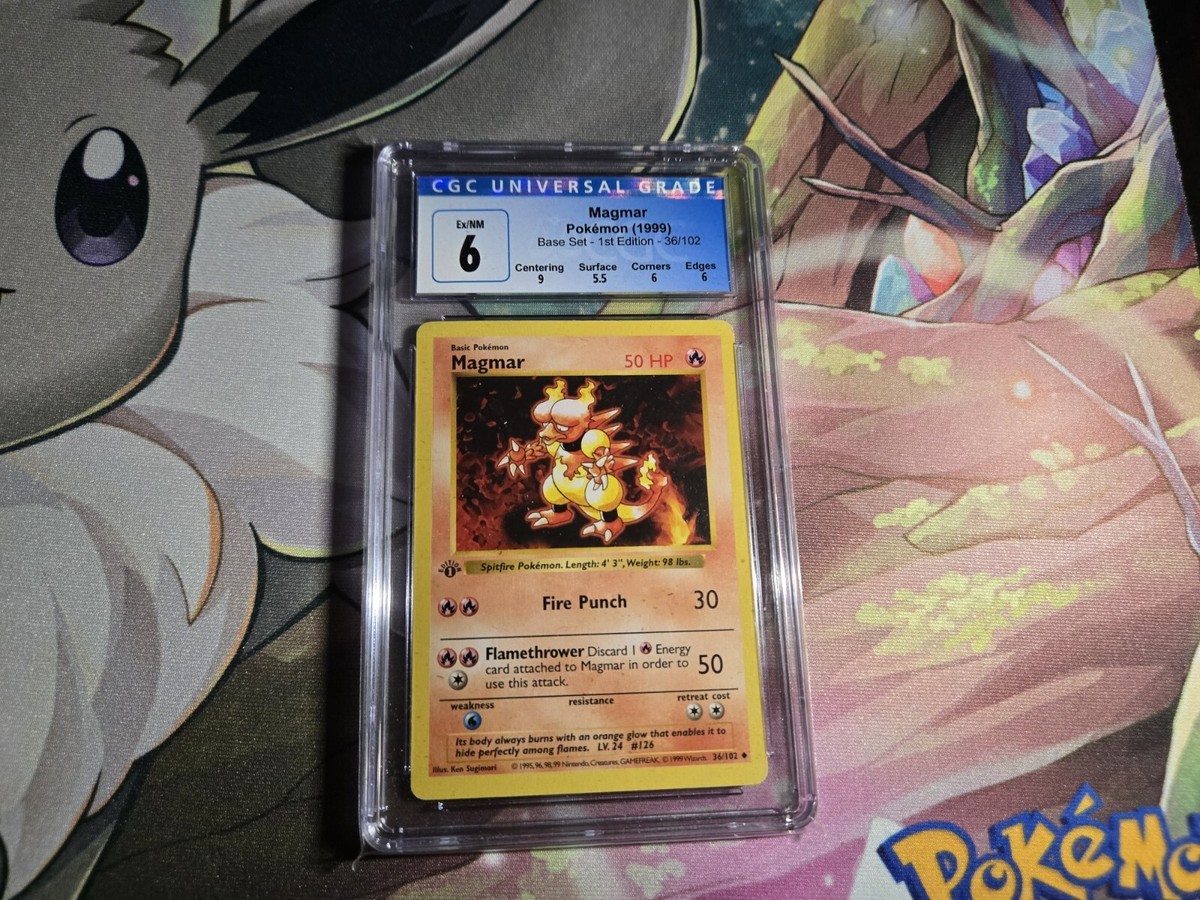 Magmar 036/102 Base Set (Shadowless) Regular for sale online | eBay