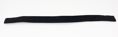 KC-SF-BK: Black Wired Scarf for Articulated Icons ML action figure