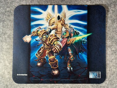 BLIZZCON World of Warcraft WOW Steel Series QCK Gaming Mousepad -Limited Edition