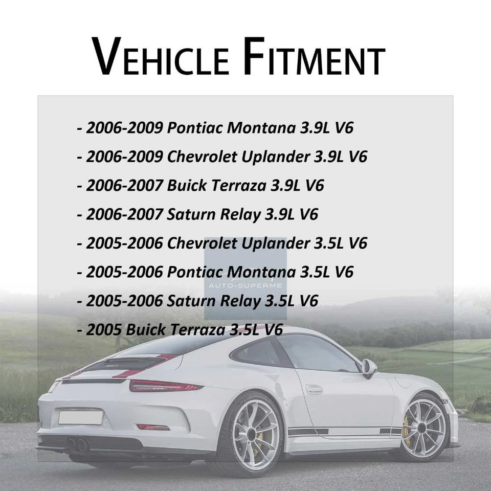 Juego de mangueras de freno delanteras 2x para Pontiac Montana 3,9 L 2006-2009 Foto 2 de 4