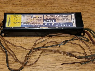 Replacement For Advance Rqm 2s40 Tp Ws 2 40t12rs Ballast This Item Is Not Manufactured By