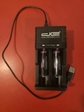 Lithium battery charger Li-ion Deworld 2 750 mah batteries Tested 