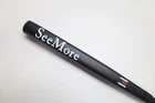 New SeeMore SM75 Putter Grip Black/Black 75 Grams