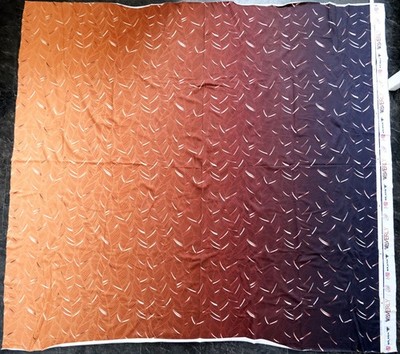 French Terry  Waverly Sundown  ca. 1,50 x 1,60m NEU