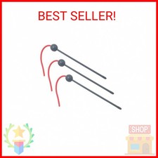 Buyter 3 pcs Replacement Wands for Cat's Meow Motorized Cat Toy Mouse Tail Refil