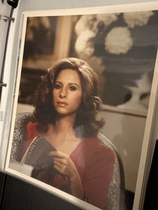 Vintage Barbra Streisand The Way We Were Movie Still Color Portrait Book