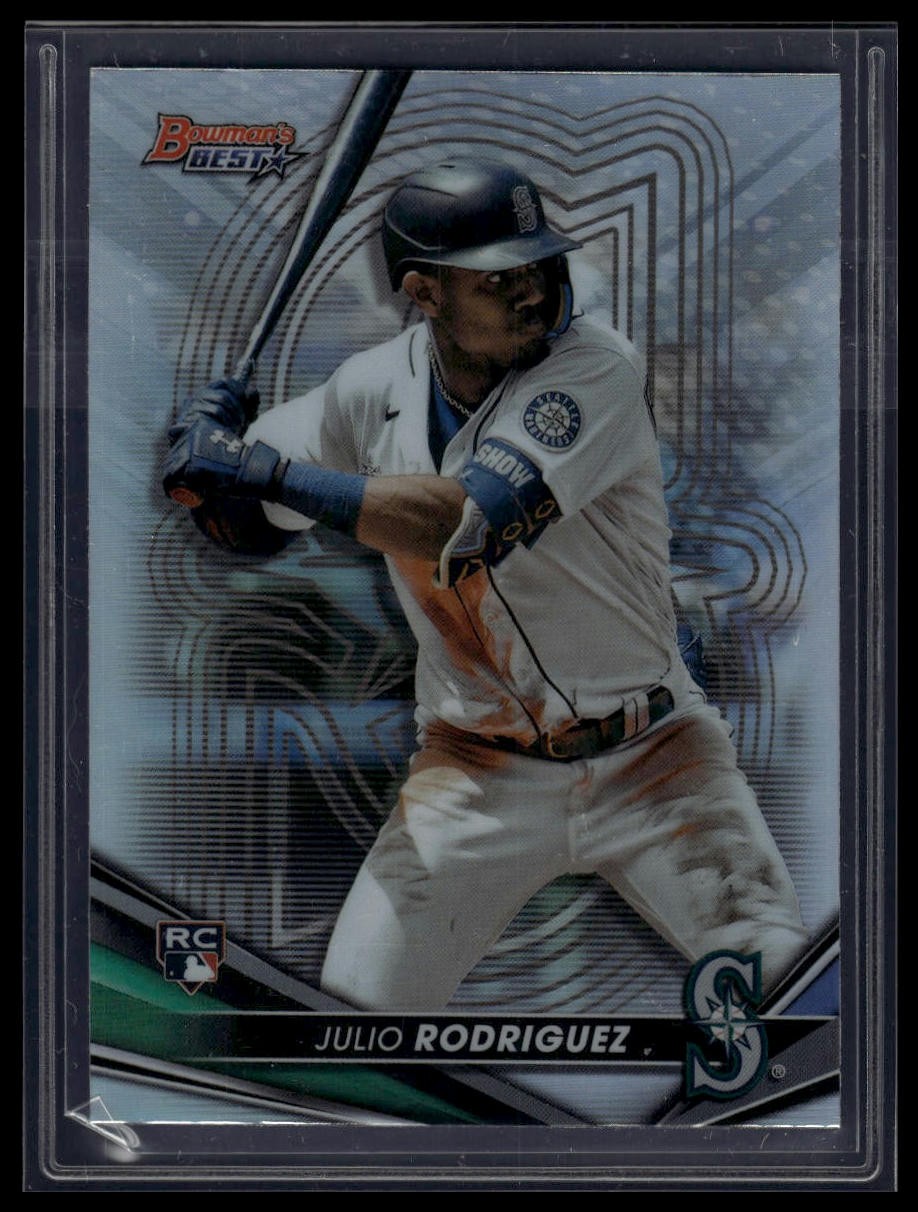 2022 Bowman's Best #23 Julio Rodriguez Refractor