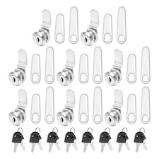 8 Pack gleichschlie&szlig;ende Schrankschl&ouml;sser mit Schl&uuml;ssel 5/8" f&uuml;r RV-Schubladen