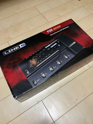 Line 6 Pod HD300 Multieffekt Verstärker Modeler Pedal Board gebraucht geteste...