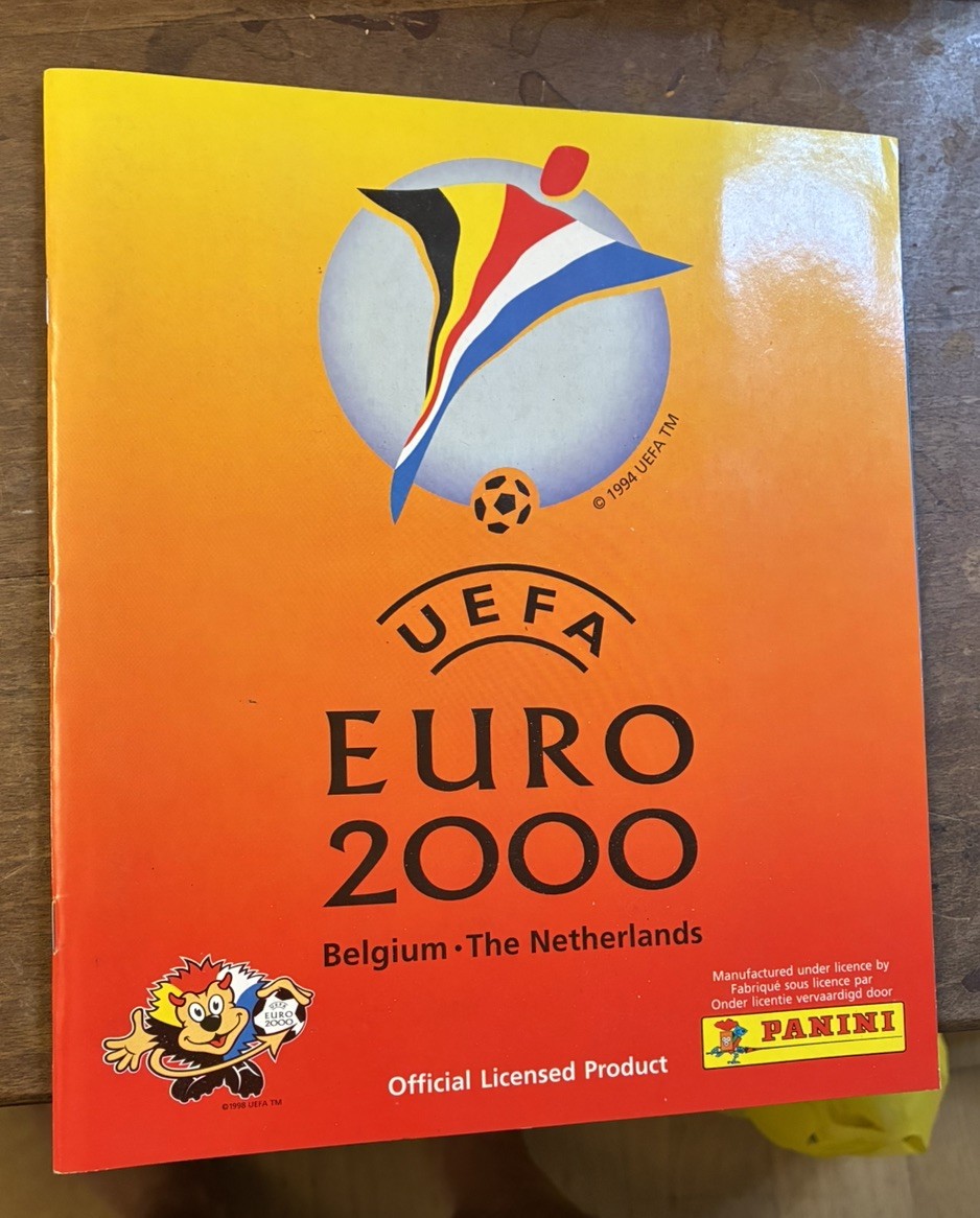 Panini UEFA Euro 2000 Holland EM EC 00 100% Complete sticker album