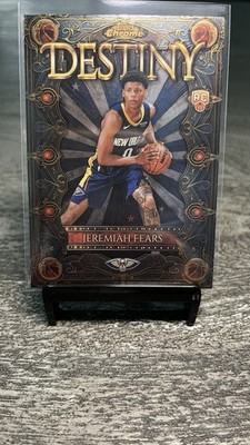 Topps Chrome 2025 Basketball Jeremiah Fears Rookie Destiny