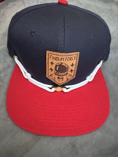 Findlay SnapBack Hat Space Theme, Red/blue