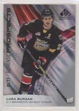 2019-20 Upper Deck SP Game Used CHL Edition 5/27 Luka Burzan #61 02ka