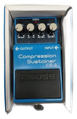 BOSS CS-3 Compressor Effects Pedal Tested & Works 7418