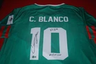 Mexico Soccer Star CUAUHTEMOC BLANCO Signed Jersey Beckett COA 2W799836
