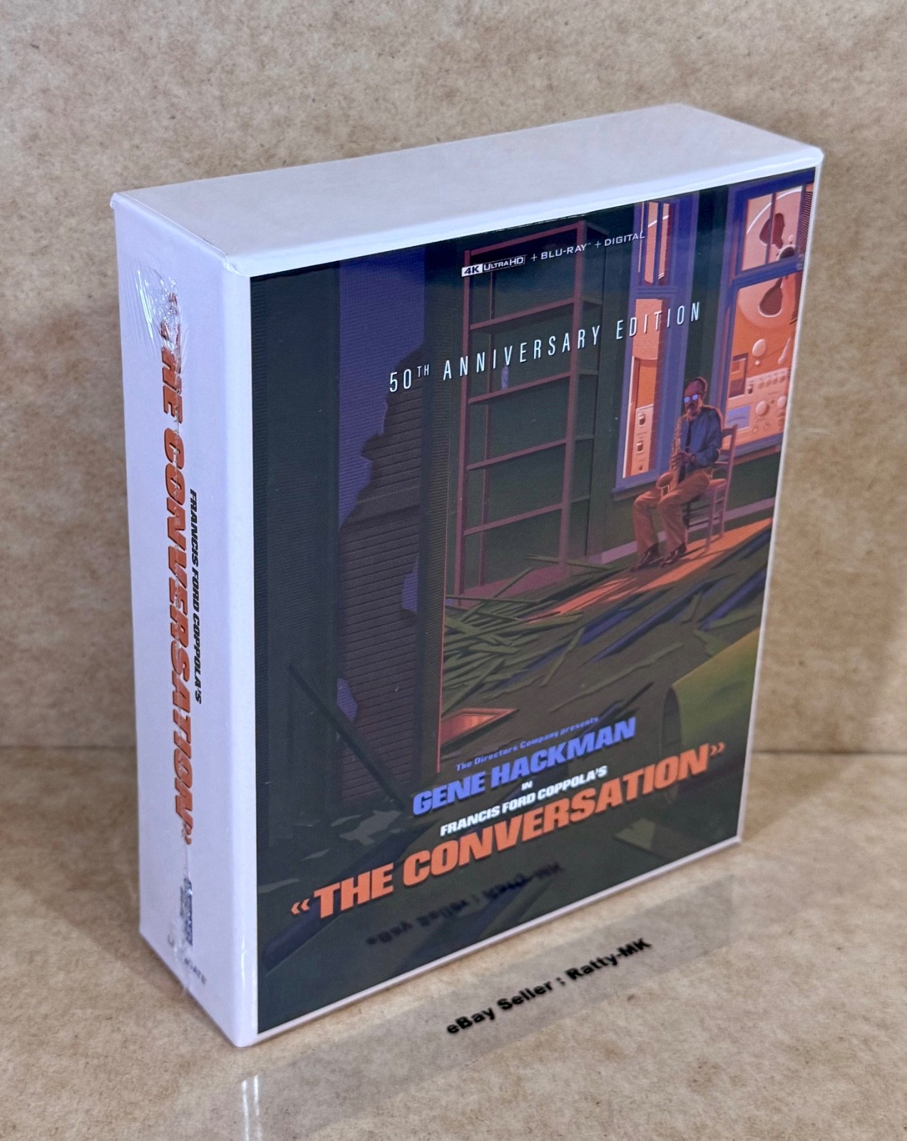 THE CONVERSATION - (US IMPORT) 4K + BLU RAY COLLECTORS EDITION STEELBOOK - NEW