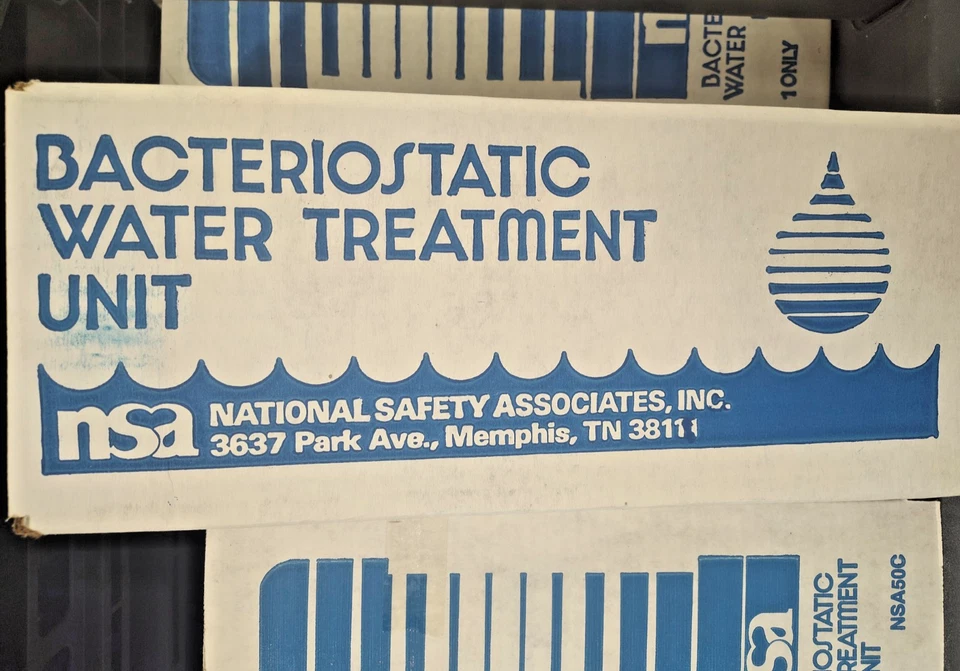 1 *NUEVO SELLADO* NSA Filtro Bacteriostático de Tratamiento de Agua NSA100S OEM Hecho en EE. UU. Foto 2 de 3