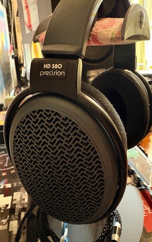 Sennheiser HD580 Precision (muy buen estado) + accesorios HiFi auriculares - Imagen 6 de 12