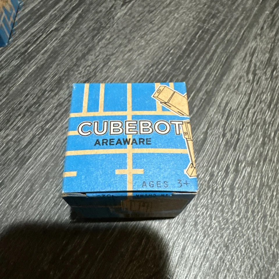 Areaware Cubebot Robot Madera David Weeks Studio Brain Mind Teaser Juego (lote de 7) Foto 4 de 4