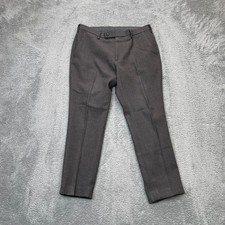 Uniqlo Pants Mens 33x34 Brown Chino Stretch Straight Leg Tennis Resort Wear Golf