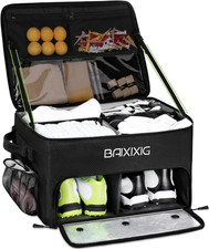 Golf Trunk Organizer, Waterproof Car Golf Locker with Separate Ventilated