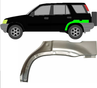 Radlauf FüR Honda CRV 1995 - 2001 Links