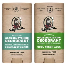 Natural Deodorant for Men - Odor-Squatching Aluminum Free - Rainforest Rapids...
