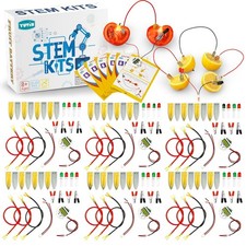 Science Kits for Kids, 6 Pack Fruit Battery Bulk STEM Circuit Kits 612