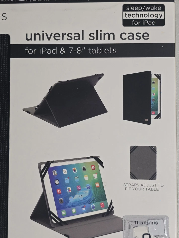 Universal Slim Case for 7-8 in. Tablets Brand New With Stylus - Image 4 of 4