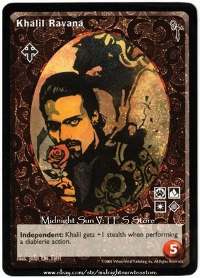 Khalil Ravana Ravnos Final Nights V:TES VTES Vampire CCG