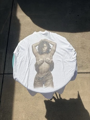 Vintage~Janet Jackson World Tour Shirt~90s Rap Tee ~XL~ 1990s vintage concert t-shirt, vintage, size XL, single stitch, B+ condition
