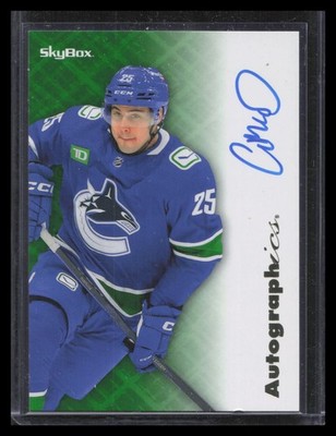 Aidan McDonough 2023-24 SkyBox E-X 2000 #AG-AI Autographics Rookies