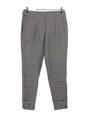 WINDSOR Stoffhose Damen Hose Gr. DE 38 hellgrau Casual-Look