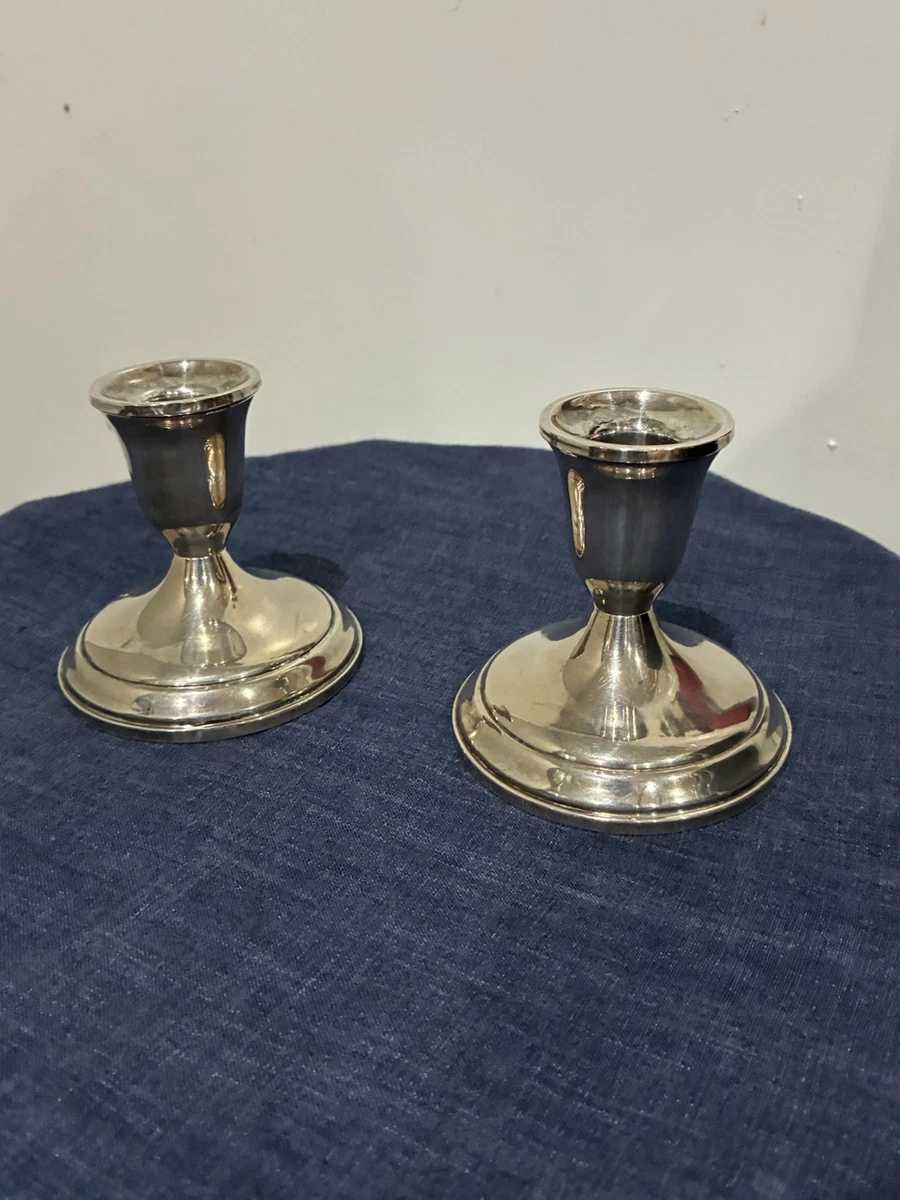 Towle Antique US Sterling Silver Candlesticks & Candelabras for