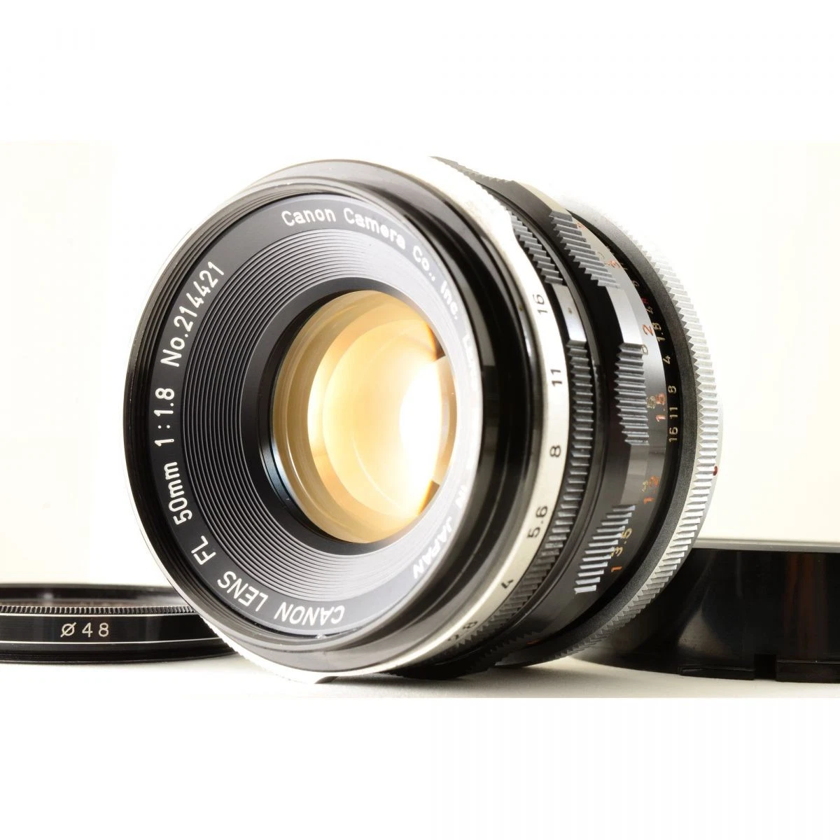 Canon f/1.8 Camera Lenses FL 50mm Focal for sale - eBay
