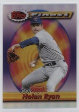 2021 Topps Finest Flashbacks Refractor SP Nolan Ryan #217 HOF a8a