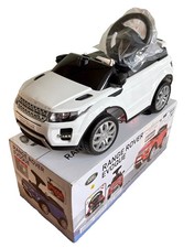 Range Rover Evoque Sit On Ride On Toy Car - White - User Age 2+ - New