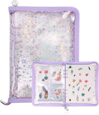 4 in 1 Sticker Storage Organizer Binder,Collecting Album Holder