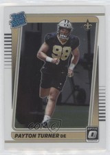 2021 Panini Donruss Optic Rated Rookie Payton Turner #259 0w8