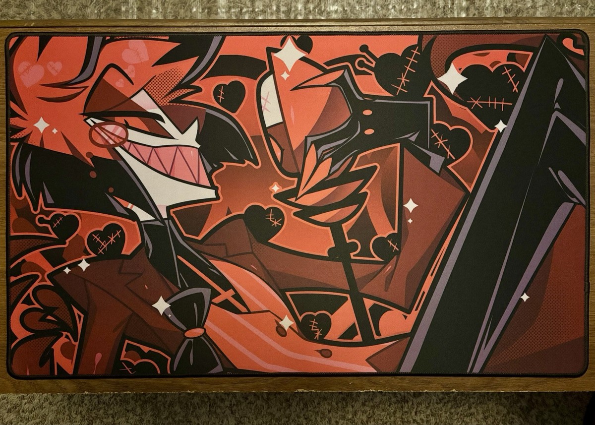 アラスター プレイマット Alastor 2021 Hazbin Hotel Hazbin Hotel Alastor Playmat LIMITED EDITION SOLO OUT NEW